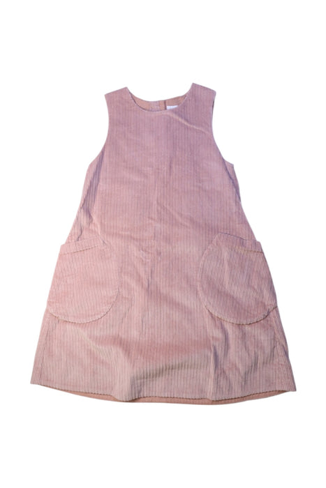 A Pink Sleeveless Dresses from COS in size 6T for girl. (Front View)