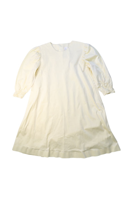 A Ivory Long Sleeve Dresses from COS in size 6T for girl. (Front View)