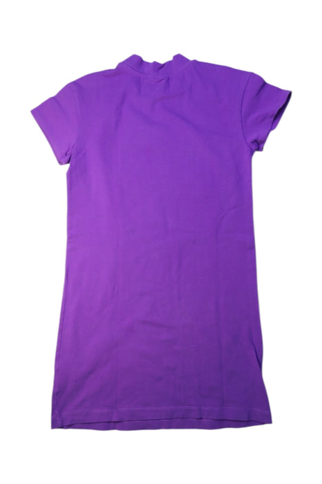 A Purple Short Sleeve Dresses from Nike in size 6T for girl. (Back View)