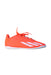 A Orange Cleats/Soccer Shoes from Adidas in size 11Y for neutral. (Front View)