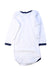 A White Long Sleeve Bodysuits from Petit Bateau in size 6-12M for boy. (Back View)