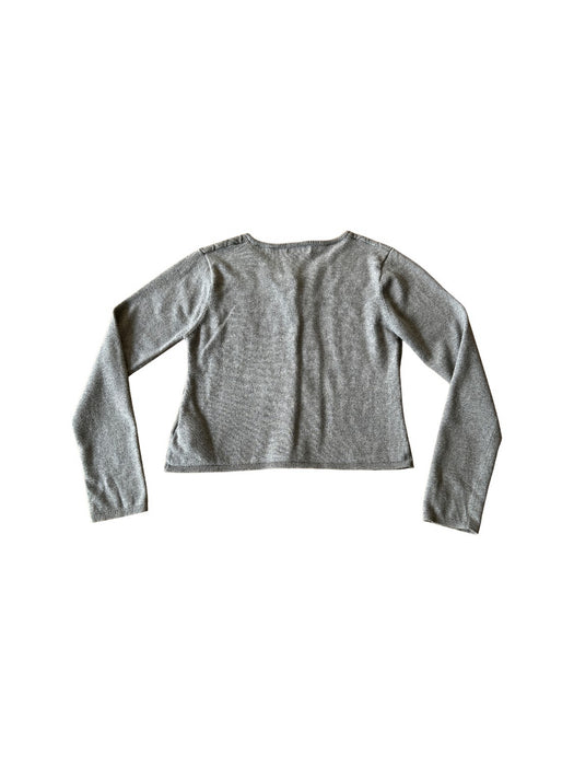 A Grey Cardigans from Mayoral in size 9Y for girl. (Back View)