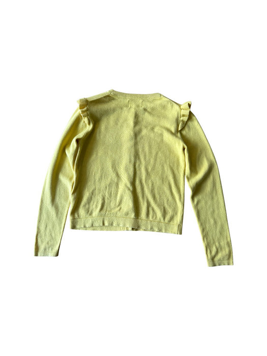 A Yellow Cardigans from Boden in size 9Y for girl. (Back View)