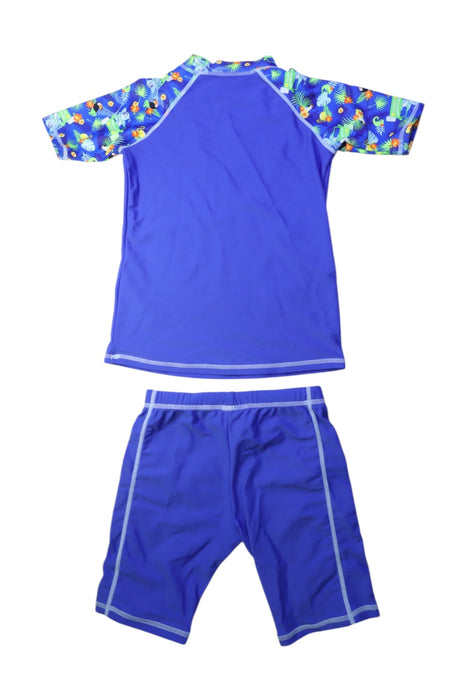 A Blue Rash Guards from Polo Ralph Lauren in size 6T for boy. (Back View)
