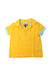 A Yellow Short Sleeve Polos from Vilebrequin in size 4T for boy. (Front View)