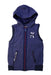 A Navy Outerwear Vests from IKKS in size 4T for neutral. (Front View)