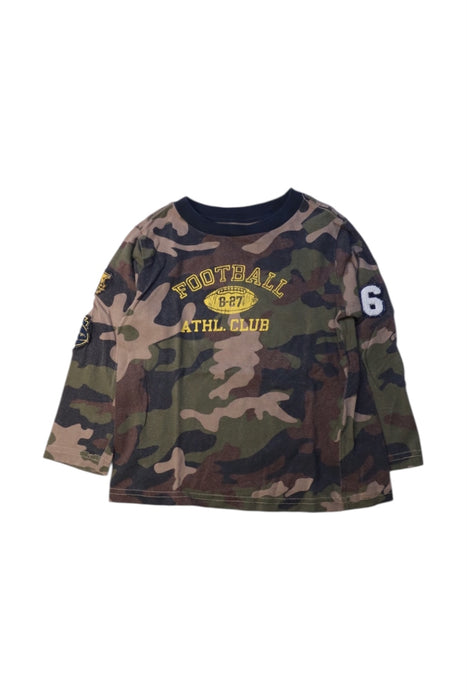 A Multicolour Long Sleeve T Shirts from Polo Ralph Lauren in size 3T for boy. (Front View)