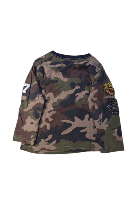 A Multicolour Long Sleeve T Shirts from Polo Ralph Lauren in size 3T for boy. (Back View)