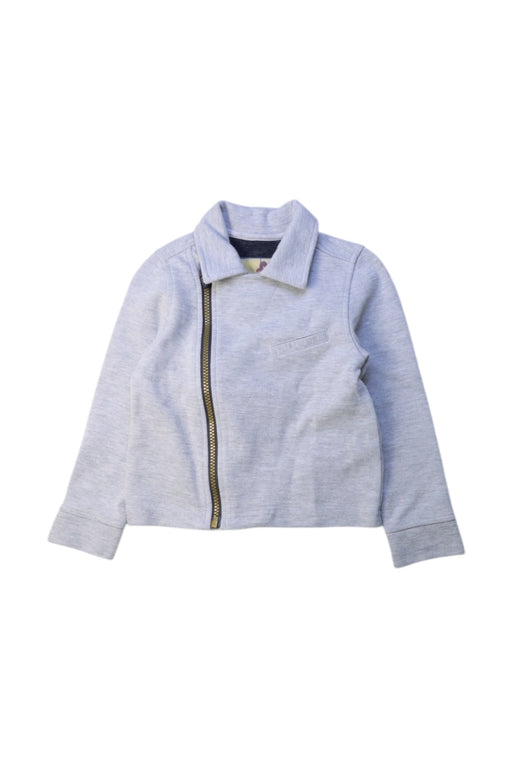 A Grey Lightweight Jackets from IKKS in size 3T for neutral. (Front View)