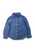 A Blue Long Sleeve Shirts from Polo Ralph Lauren in size 4T for girl. (Front View)
