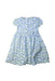 A Blue Short Sleeve Dresses from Polo Ralph Lauren in size 5T for girl. (Back View)