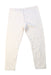 A White Leggings from Petit Bateau in size 3T for girl. (Back View)