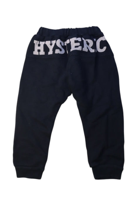 A Black Sweatpants from Hysteric Mini in size 18-24M for girl. (Back View)