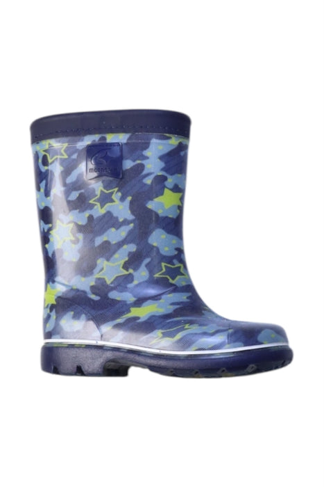 A Multicolor Rain Boots from Moonstar in size 4T for neutral. (Front View)