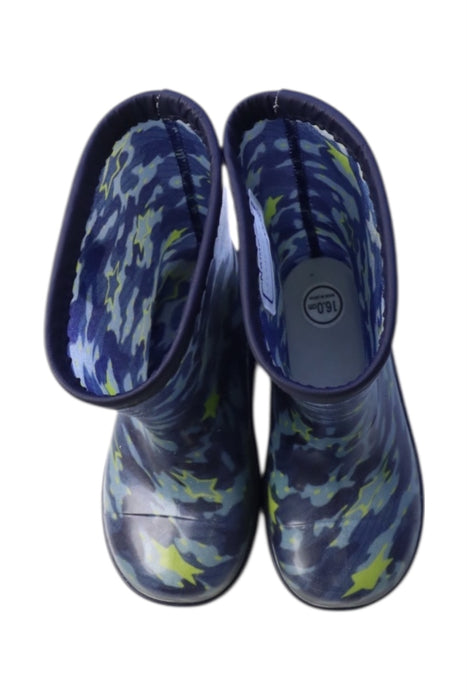 A Multicolor Rain Boots from Moonstar in size 4T for neutral. (Back View)