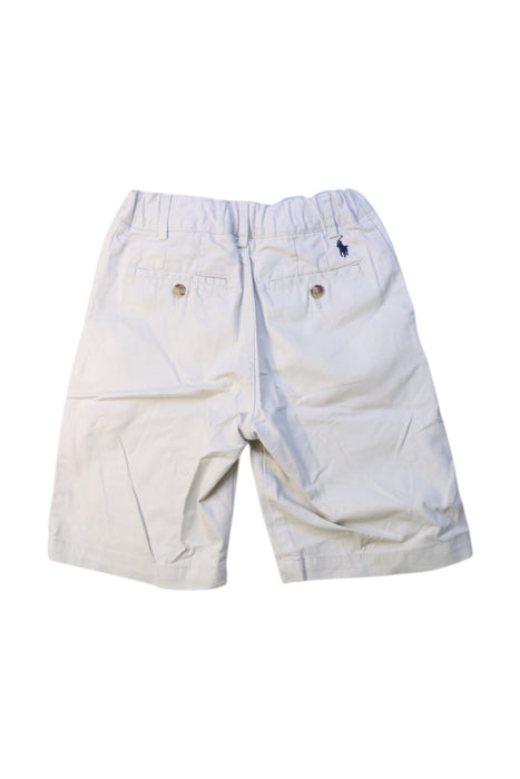 A White Shorts from Polo Ralph Lauren in size 8Y for boy. (Back View)