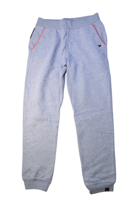 A Grey Sweatpants from Armani in size 10Y for boy. (Front View)