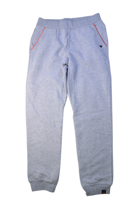 A Grey Sweatpants from Armani in size 10Y for boy. (Front View)