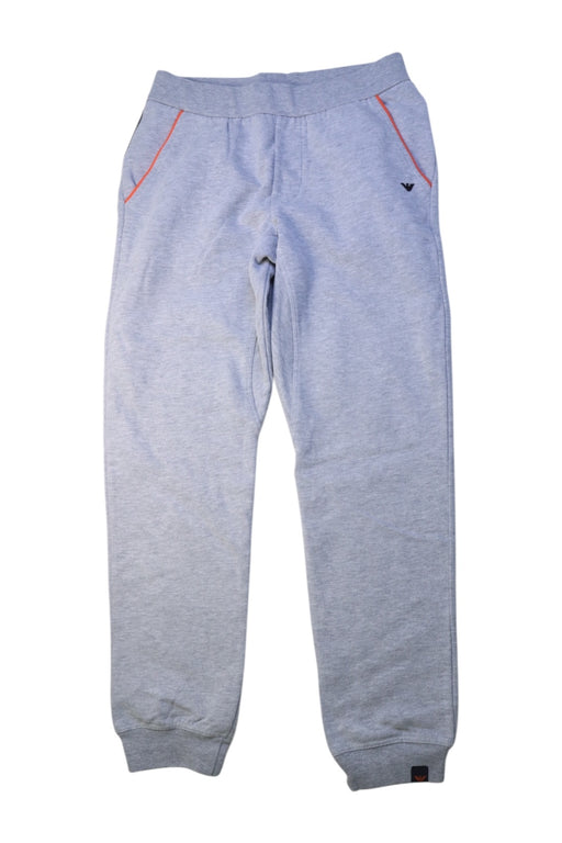 A Grey Sweatpants from Armani in size 10Y for boy. (Front View)