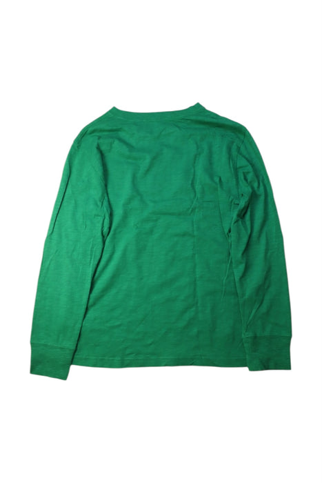 A Green Long Sleeve T Shirts from Polo Ralph Lauren in size 10Y for boy. (Back View)