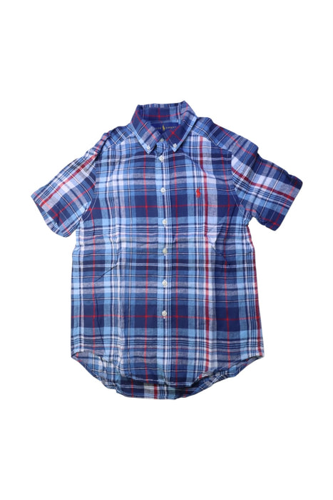 A Multicolour Short Sleeve Shirts from Ralph Lauren in size 8Y for boy. (Front View)