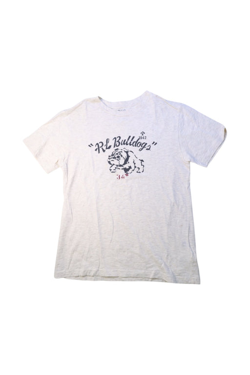 A White Short Sleeve T Shirts from Polo Ralph Lauren in size 10Y for neutral. (Front View)