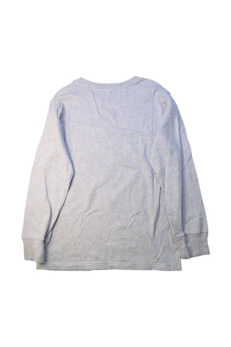 A Grey Long Sleeve Tops from Polo Ralph Lauren in size 8Y for boy. (Back View)