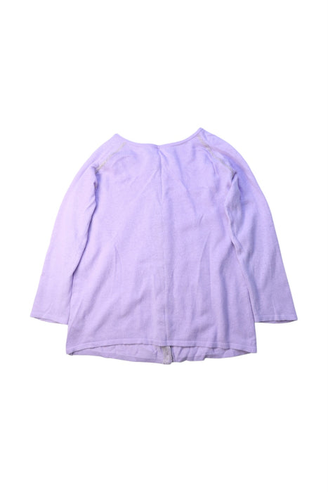 A Purple Cardigans from Excuse My French in size 8Y for girl. (Back View)