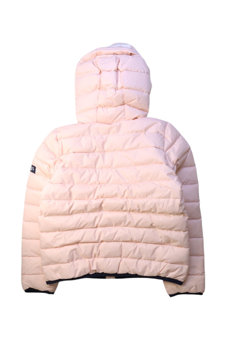 A Beige Puffer/Quilted Coats & Outerwear from Aigle in size 8Y for girl. (Back View)