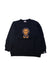 A Black Crewneck Sweatshirts from Bape by A Bathing Ape in size 7Y for boy. (Front View)