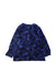 A Navy Long Sleeve T Shirts from Bape by A Bathing Ape in size 7Y for boy. (Back View)