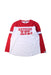 A White Long Sleeve T Shirts from Bape by A Bathing Ape in size 7Y for boy. (Front View)