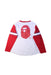 A White Long Sleeve T Shirts from Bape by A Bathing Ape in size 7Y for boy. (Back View)