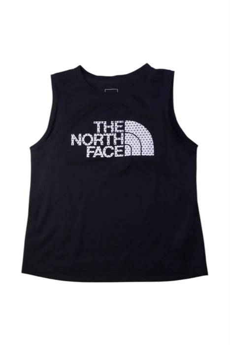 A Black Sleeveless Tops from The North Face in size 10Y for boy. (Front View)