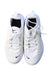 A White Sneakers from Nike in size 11Y for neutral. (Back View)