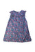 A Multicolour Sleeveless Dresses from La Compagnie des Petits in size 4T for girl. (Front View)