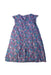 A Multicolour Sleeveless Dresses from La Compagnie des Petits in size 4T for girl. (Back View)