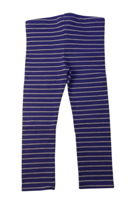 A Purple Leggings from La Compagnie des Petits in size 4T for girl. (Back View)