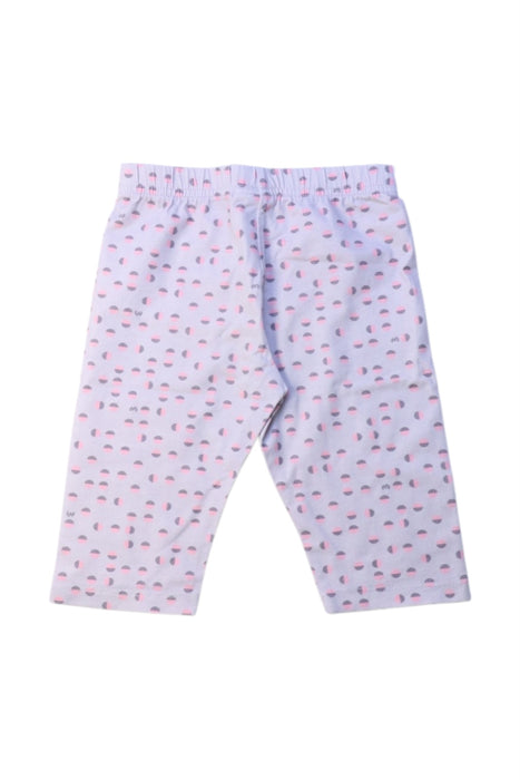 A Pink Leggings from Momonittu in size 2T for girl. (Back View)