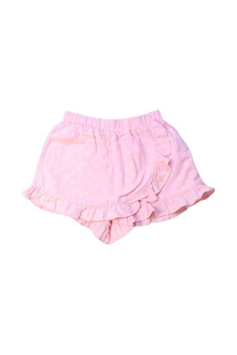 A Pink Shorts from Momonittu in size 2T for girl. (Front View)