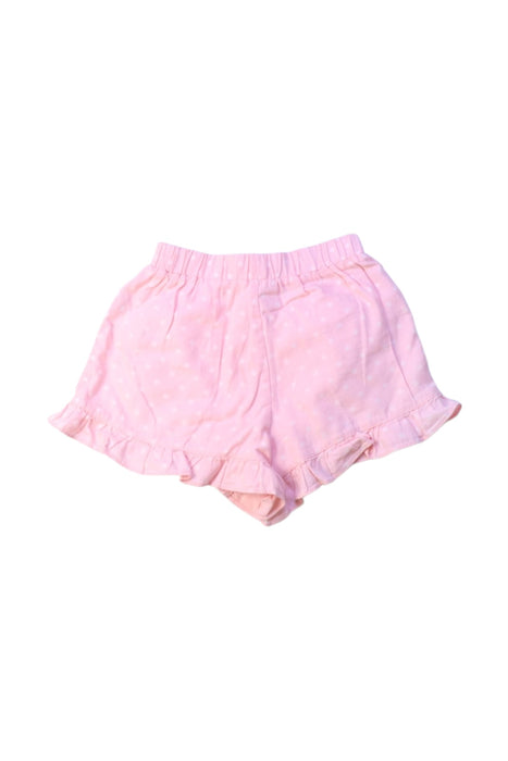 A Pink Shorts from Momonittu in size 2T for girl. (Back View)