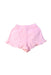 A Pink Shorts from Momonittu in size 2T for girl. (Back View)