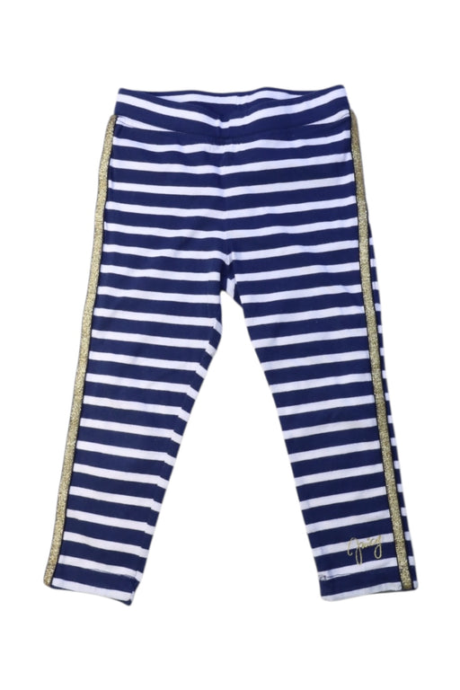 A Navy Leggings from Juicy Couture in size 3T for girl. (Front View)