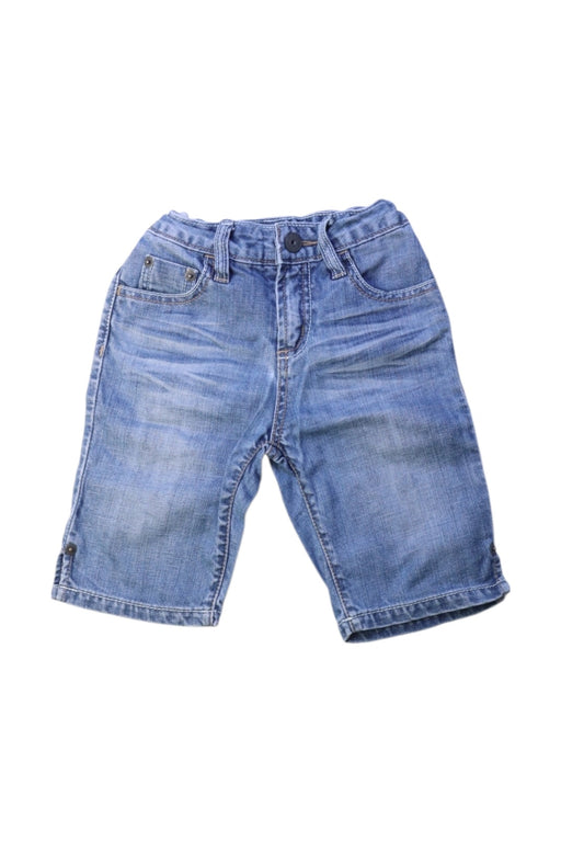A Blue Shorts from Guess in size 5T for boy. (Front View)