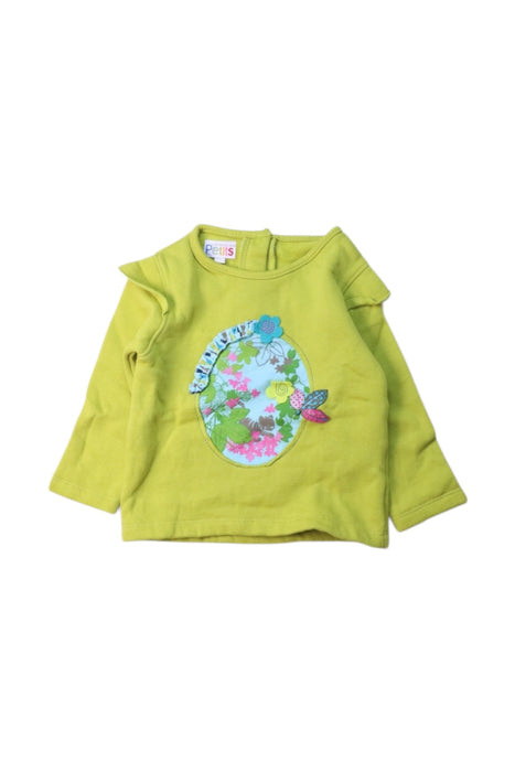 A Multicolour Long Sleeve Tops from La Compagnie des Petits in size 6-12M for girl. (Front View)