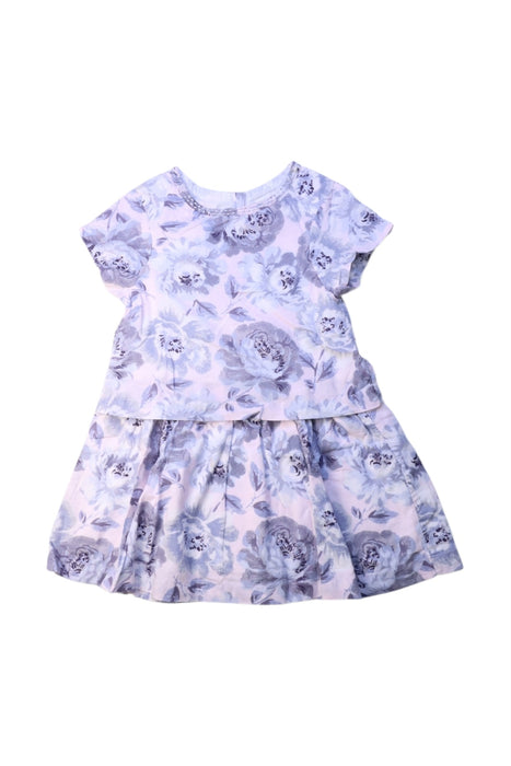 A Blue Short Sleeve Dresses from Cath Kidston in size 3T for girl. (Front View)