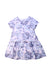 A Blue Short Sleeve Dresses from Cath Kidston in size 3T for girl. (Front View)