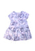 A Blue Short Sleeve Dresses from Cath Kidston in size 3T for girl. (Back View)