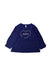 A Navy Long Sleeve Tops from Juicy Couture in size 3T for girl. (Front View)