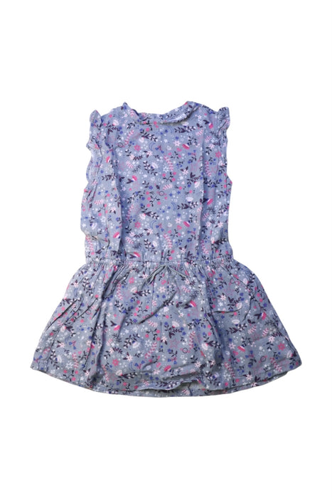 A Multicolour Long Sleeve Dresses from La Compagnie des Petits in size 4T for girl. (Front View)